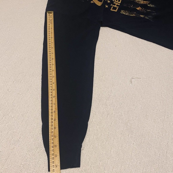 Chevrolet Black Shirt Mens Size L Long Sleeve Fruit Of The Loom No Tag Size - Picture 10 of 15